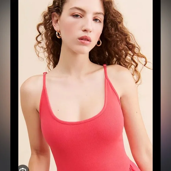 Free People Dylan dress in hot pink - Picture 2 of 7